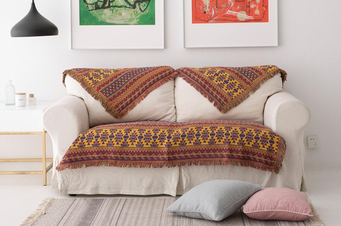 Thảm Vintage 180x130cm, Thảm Nhập Khẩu Cao Cấp MS06