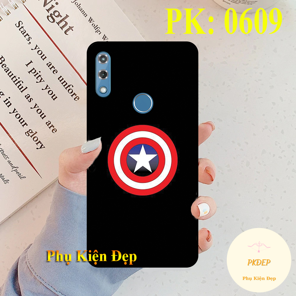 [HCM]Ốp lưng Vsmart Star 4 dẻo đen in hình siêu anh hùng