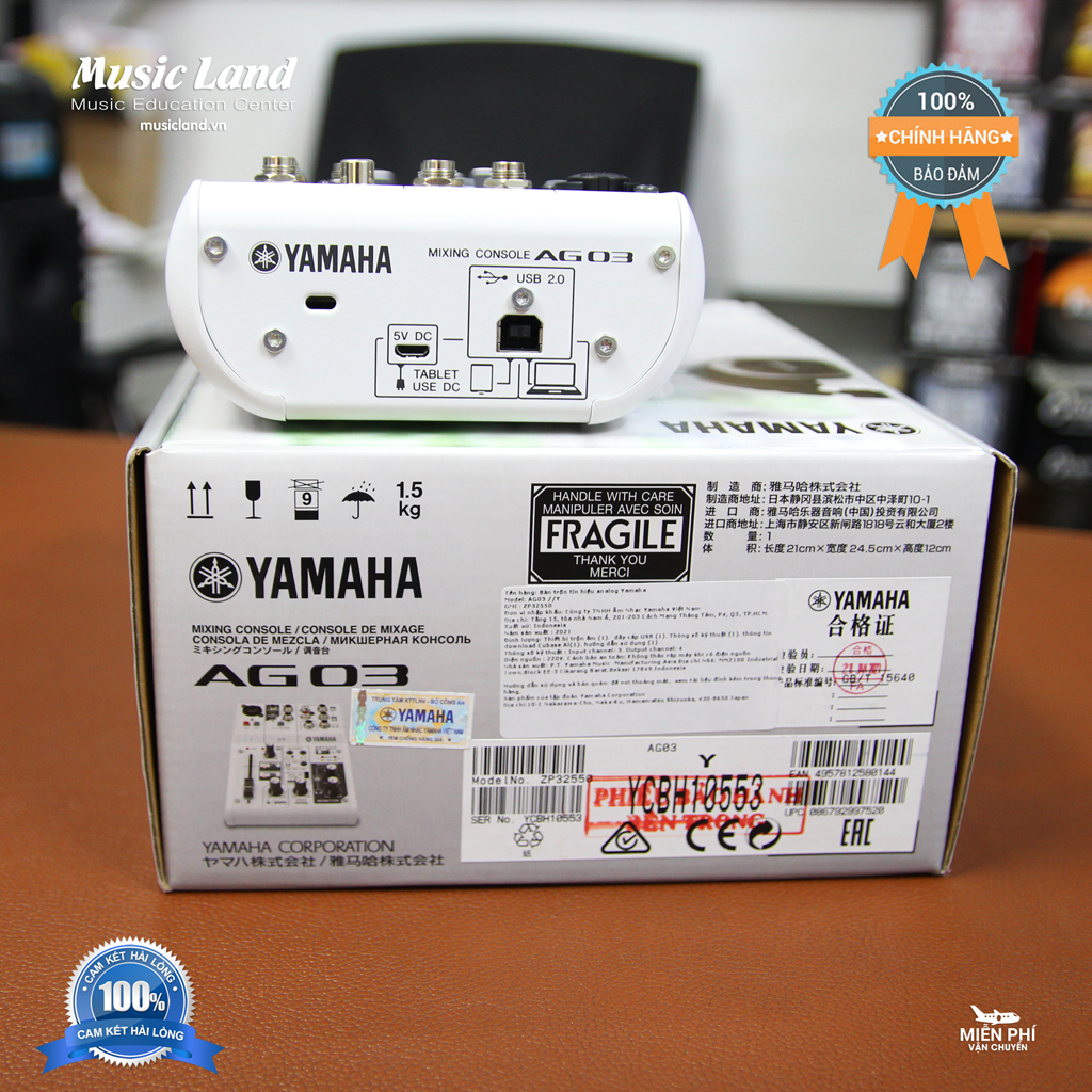 Mixer Yamaha AG-03 – Chính Hãng