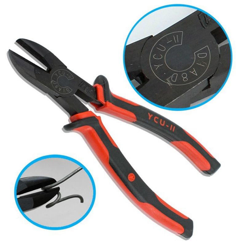 Kìm điện, kìm cắt, kìm nhọn 7" Thái Nguyên xịn, FBF, meinfa chính hãng loại tốt