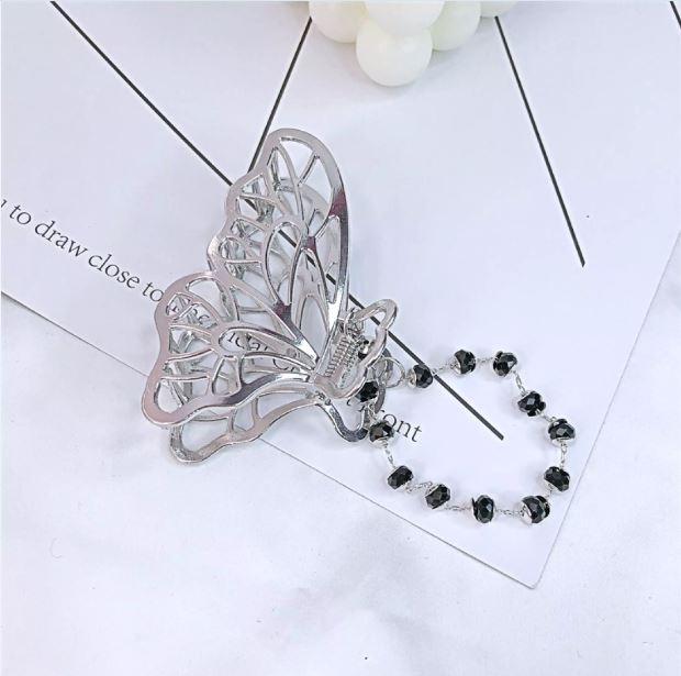 Kẹp tóc kim loại càng cua hình bướm cho nữ siêu hot