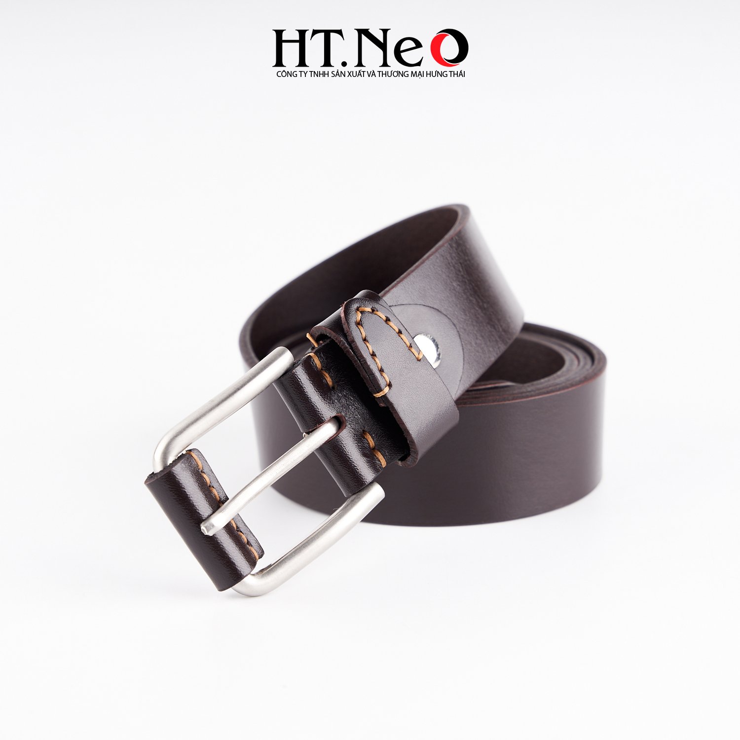 (DA  100%) Dây Lưng /Thắt Lưng Cao Cấp Thương Hiệu HT.NeO DL28