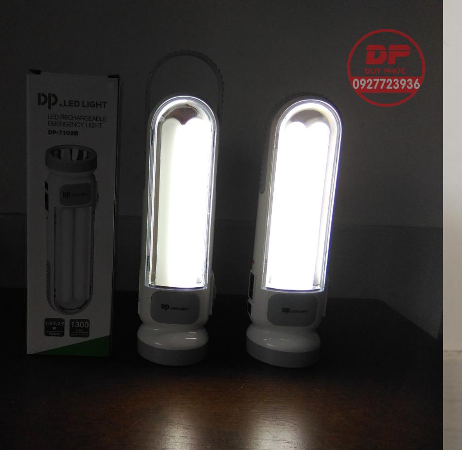 Đèn Pin Cầm Tay ,Đèn Pin Led Sạc Điện Cao Cấp 3 Chế Độ DP 7102b