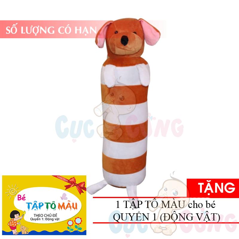Gối ôm cho bé 50cm tặng 1 quyển tô màu - goi om cho be