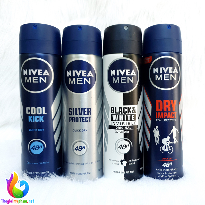 Xịt Khử Mùi Nivea Nam 150ml