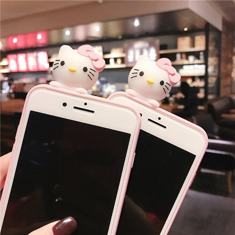 ỐP LƯNG IPHONE HÌNH HELLO KITY ( Tặng Dây Đeo Tay Kèm POP ) 6/6s/6plus/7/8s /7plus/8plus/X/Xs/XsMax