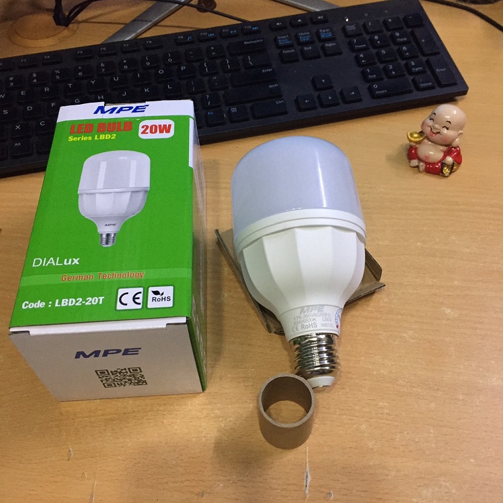 [HCM]BÓNG LED BUP 20W MPE , BÓNG ĐÈN LED MODEL LBD2-20W