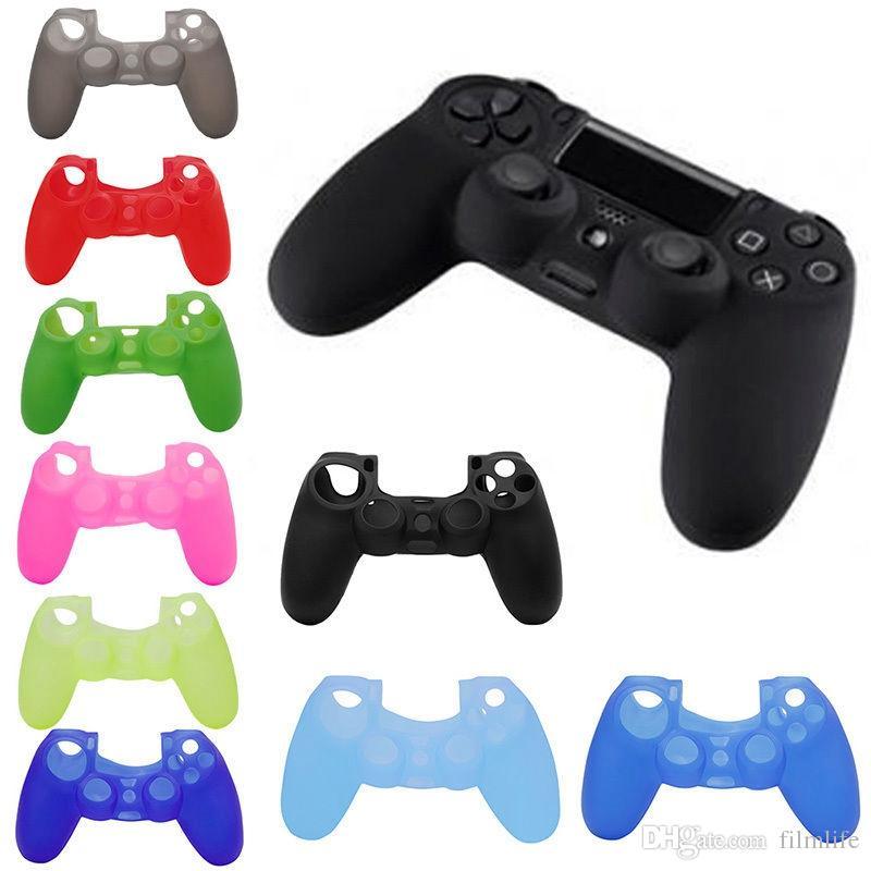 Bọc silicon tay PS4 bao Silicon tay cầm Ps4 ful body đủ màu ,bào vệ tay cầm ps4 chống va đập chống trơn trượt PS4