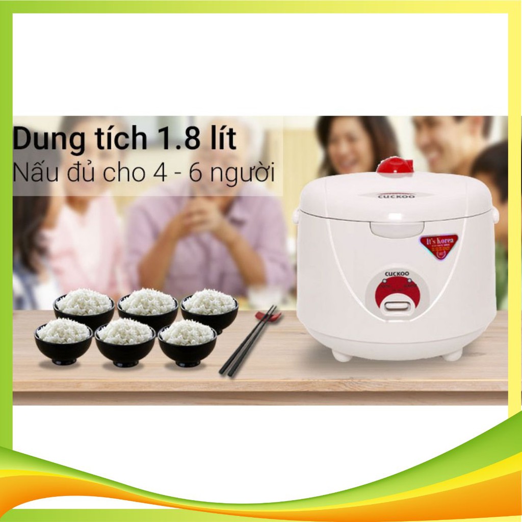 Nồi cơm điện Cuckoo 1.8 lít CR-1021 (Giá áp dụng giao tại HN, HCM& các tỉnh liên hệ shop)