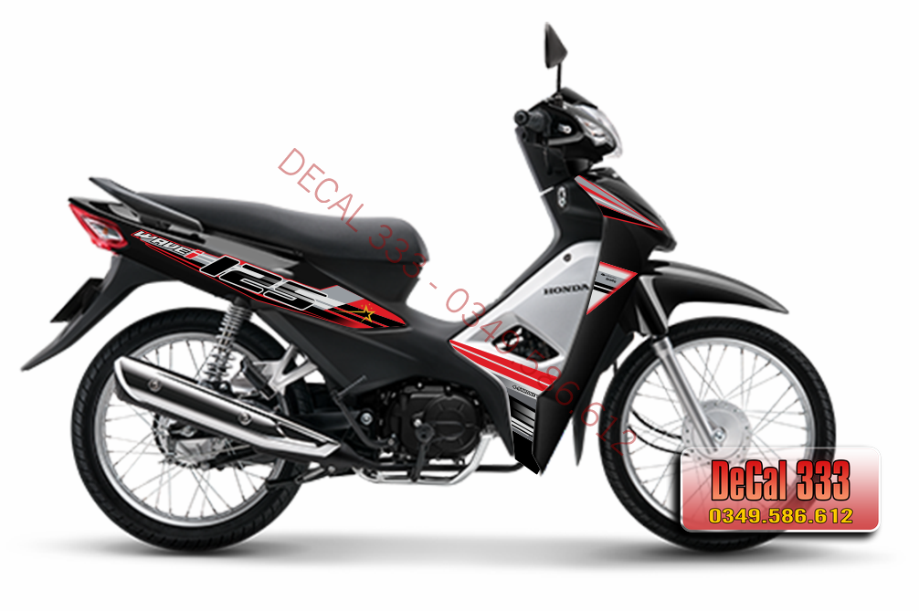 Tem Rời WAVE ALPHA 110 - MẪU 125i 831574 (Tem 3 Lớp Chống Phai Màu)
