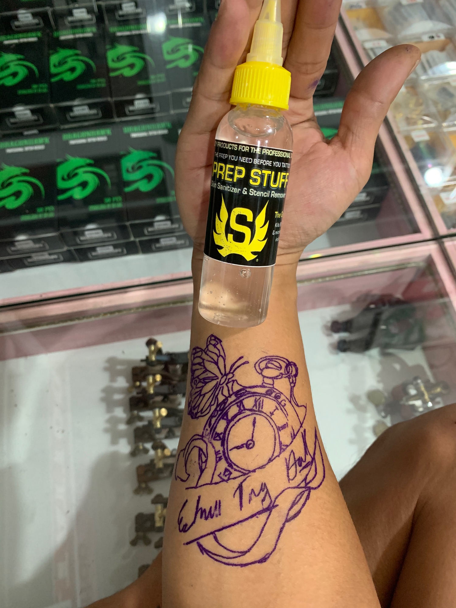 Gel in hình..Siêu bám sắc nét Prep Stuff 60ml 89k/60ml