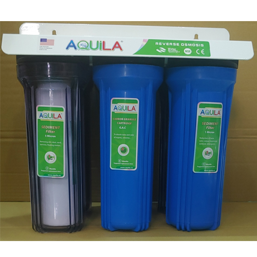 [HCM]Bộ lọc nước sinh hoạt 3 cấp Aquila 30C3  (có phụ kiện kèm theo)
