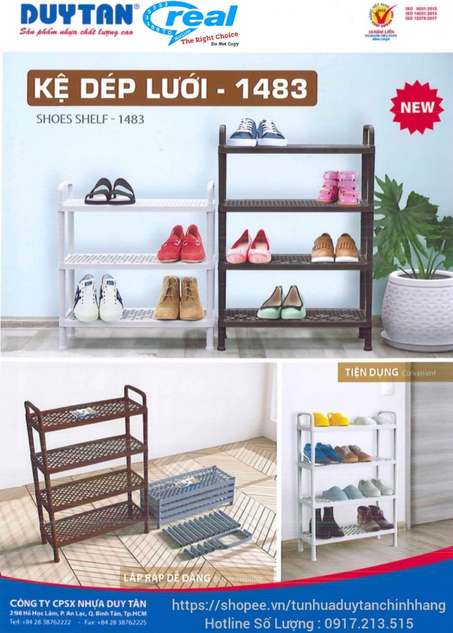Kệ dép lưới nhựa duy tân loại lớn