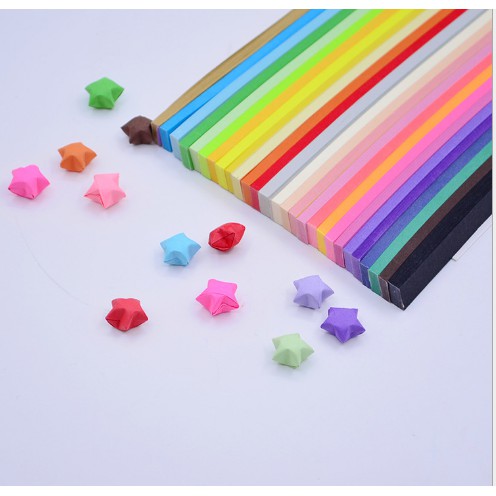 [HCM]Giấy Gấp Ngôi Sao Origami Nhiều Màu