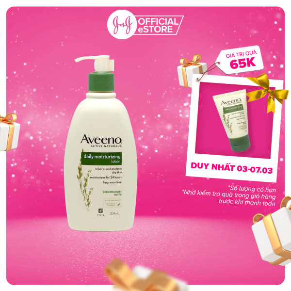 Sữa dưỡng thể Aveeno giữ ẩm hàng ngày 354ml - 101016748 giá rẻ