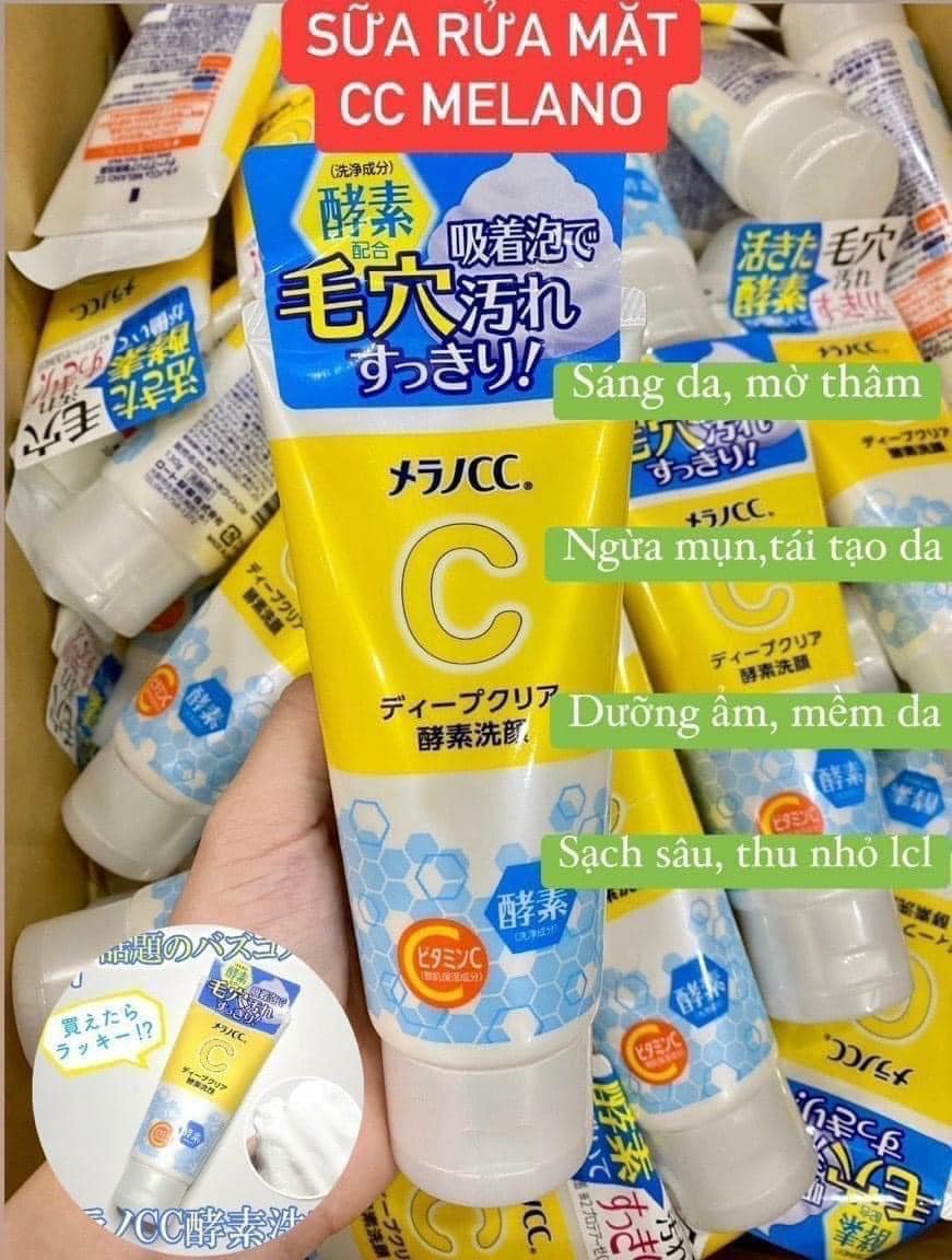 Sữa Rửa Mặt CC Melano Deep Clear Nhật Bản