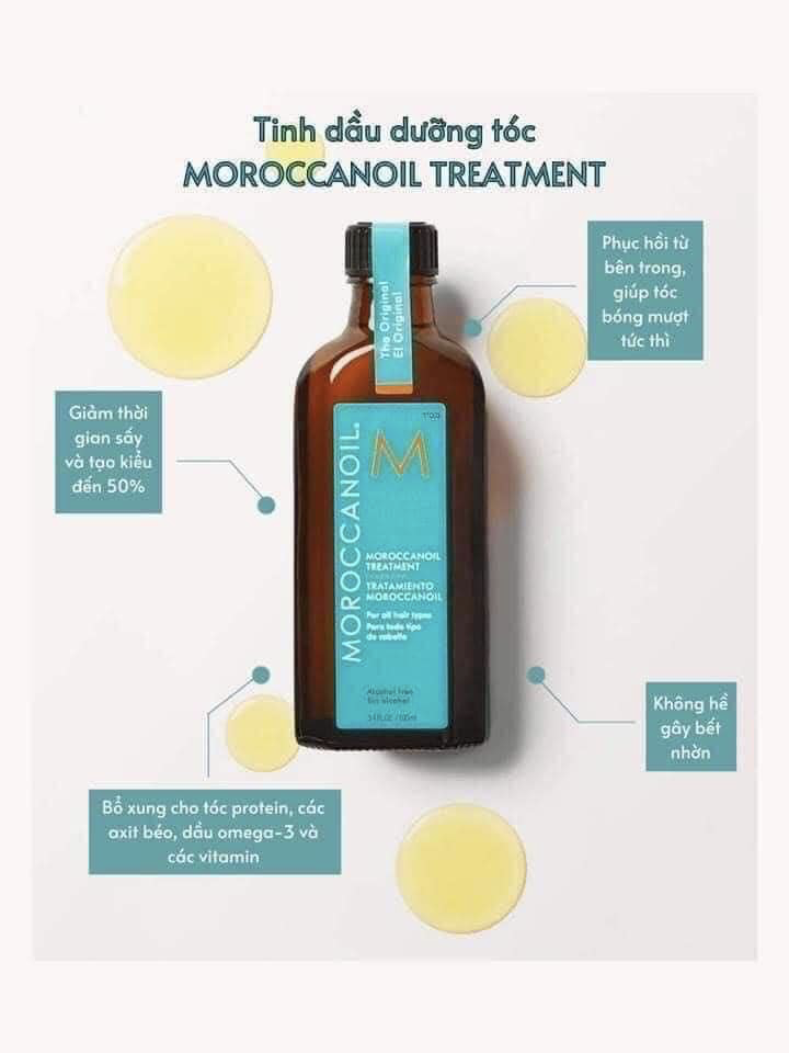 [Bill Sephora] Dầu dưỡng tóc Moroccanoil mini 10ml