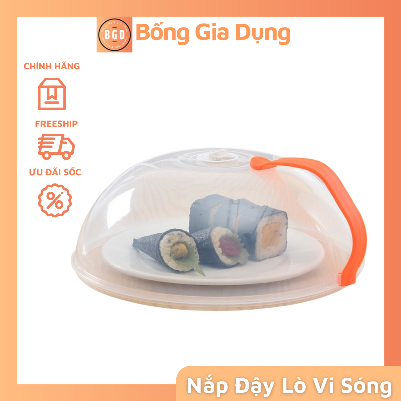 Nắp Đạy Úp Lò Vi Sóng Bảo Vệ Thúc Ăn Bằng Nhựa Chịu Nhiệt