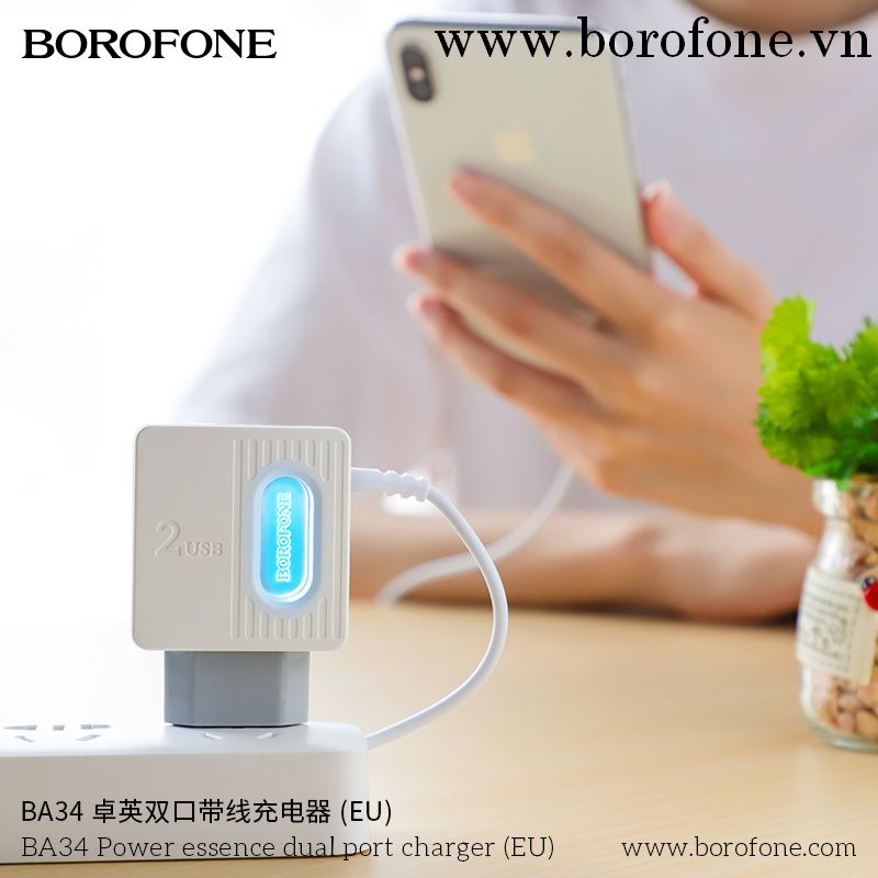 Bộ sạc Hoco BA34 Lightning/ Androi/ TypeC