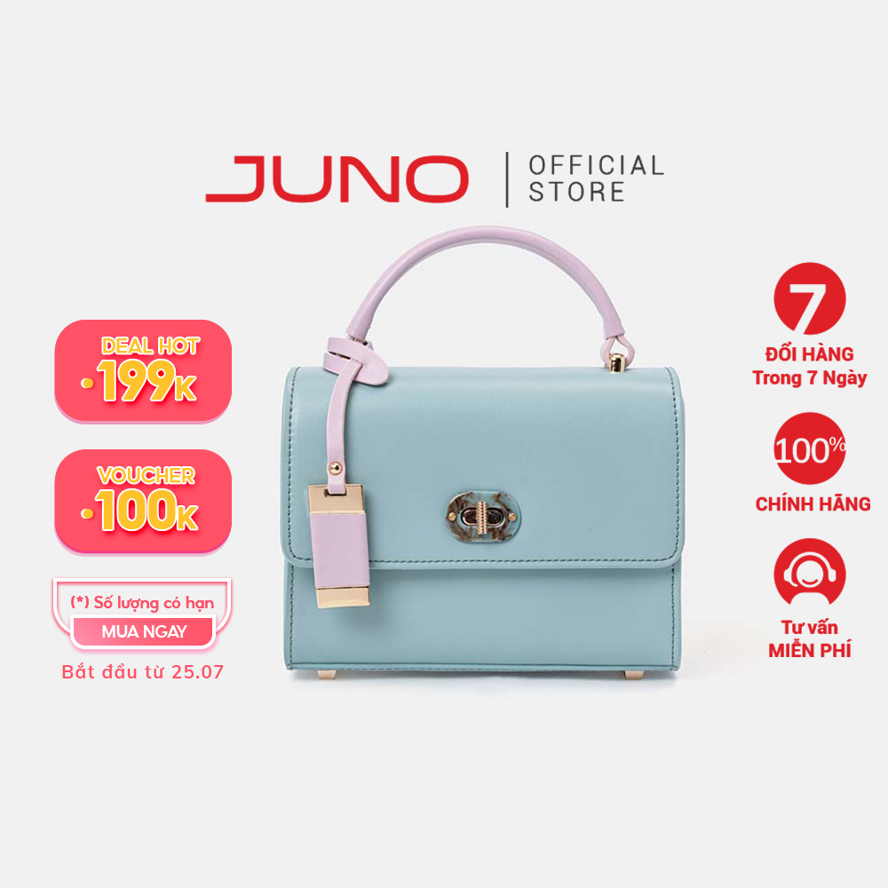 Túi xách nhỏ đeo chéo khóa bấm