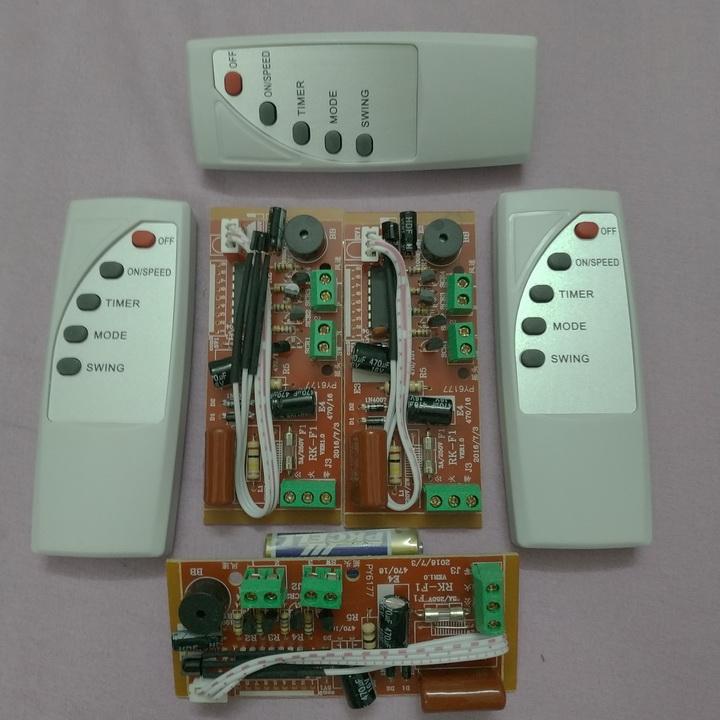 Combo 2 bộ Mạch điều khiển từ xa cho quạt (Tiếng Anh)