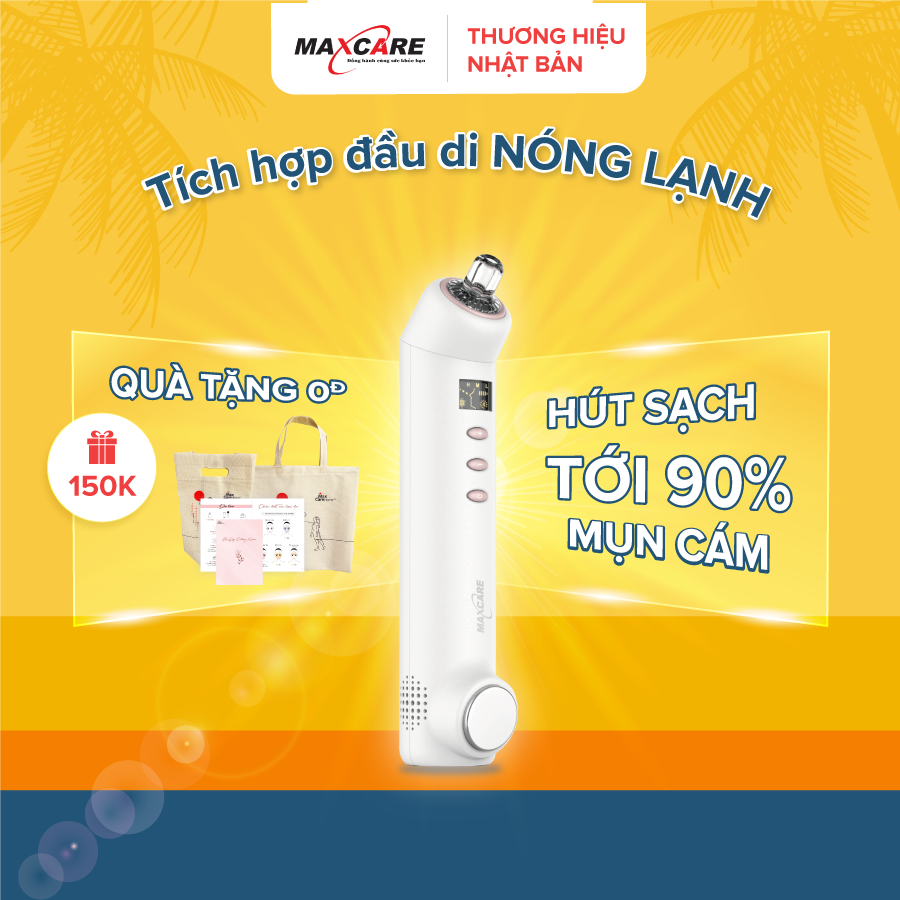 Máy hút mụn đầu đen nóng lạnh Max666