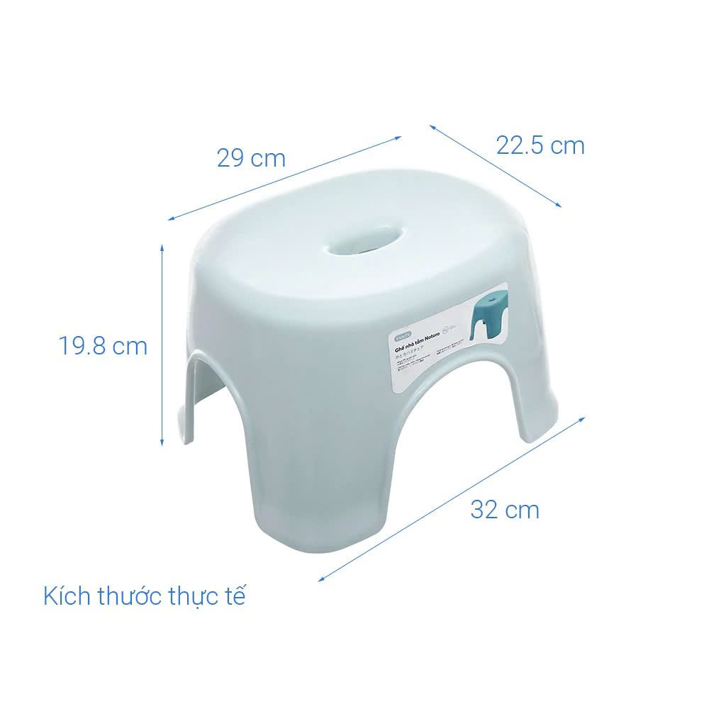 Notoxo Inochi bathroom seat stainless steel toilet foot stool notoxochi Japanese standard-happy life 4U