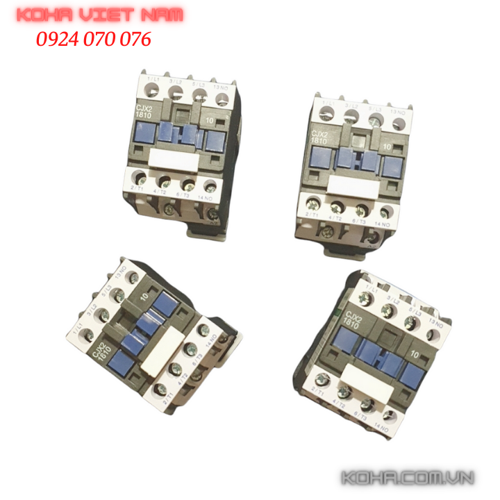Khởi động từ CJX18 - Tải 18A/220V