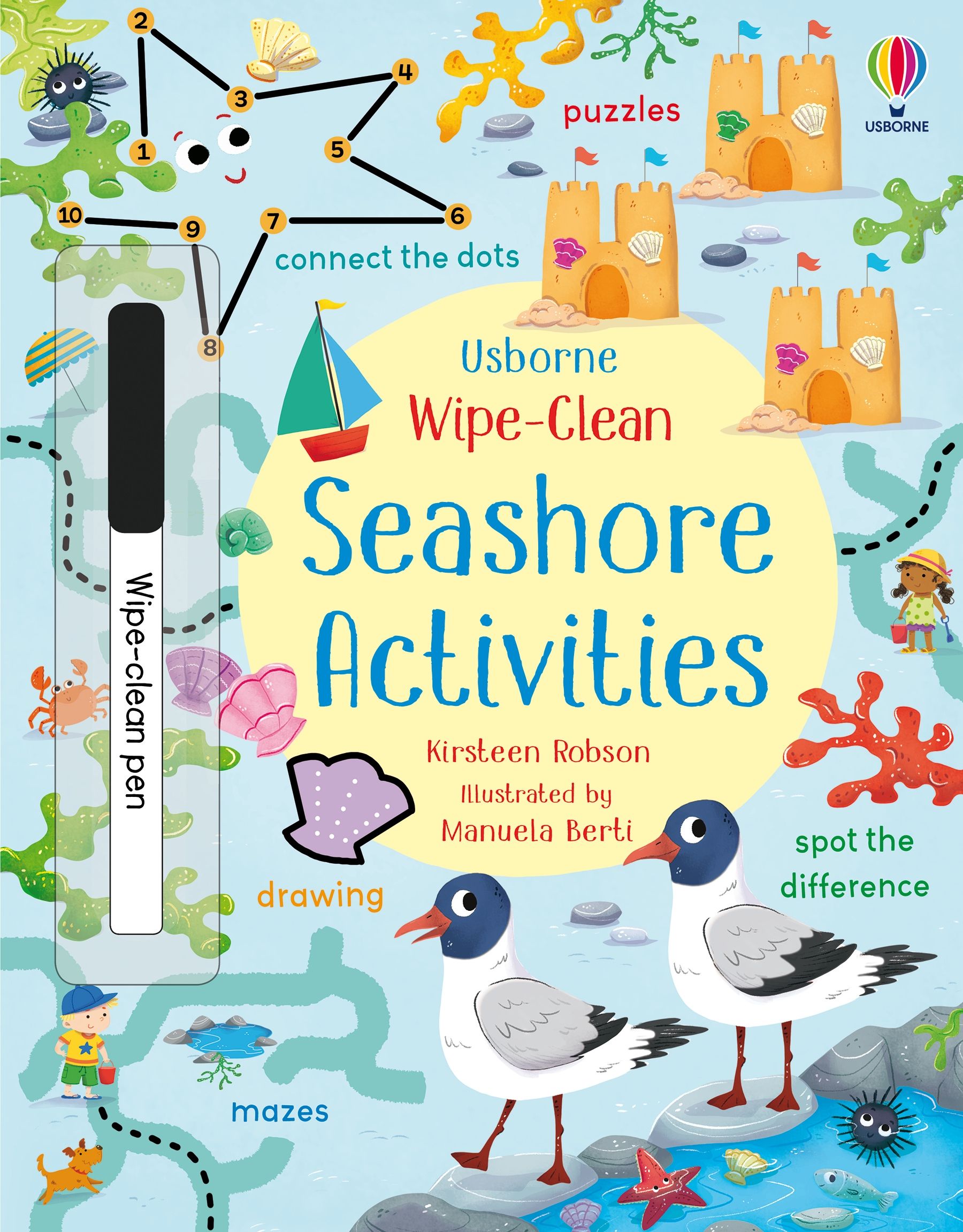 Bookmedi - wipe-clean seashore activities