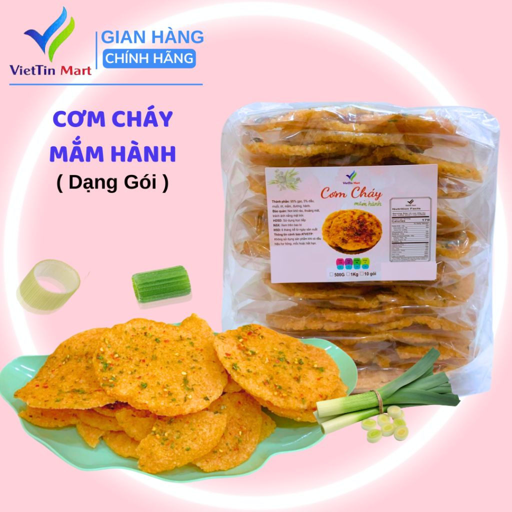 Combo 35 gói cơm cháy chiên mắm ớt - Viettin Mart