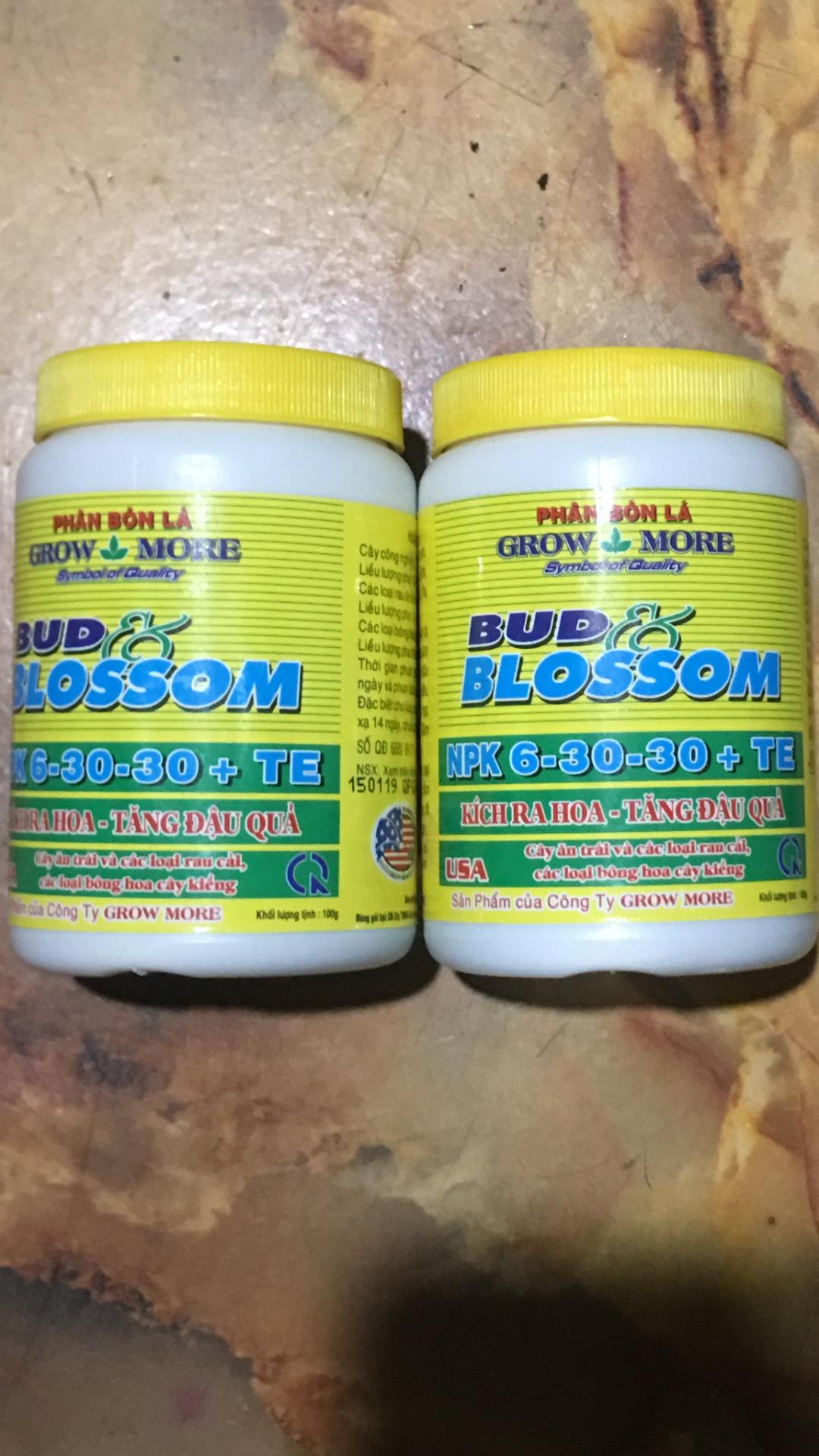 PHÂN BÓN LÁ GROW MORE BUD BLOSSOM 6-30-30+TE