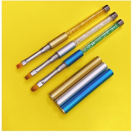 Cọ đắp gel cán đá nail