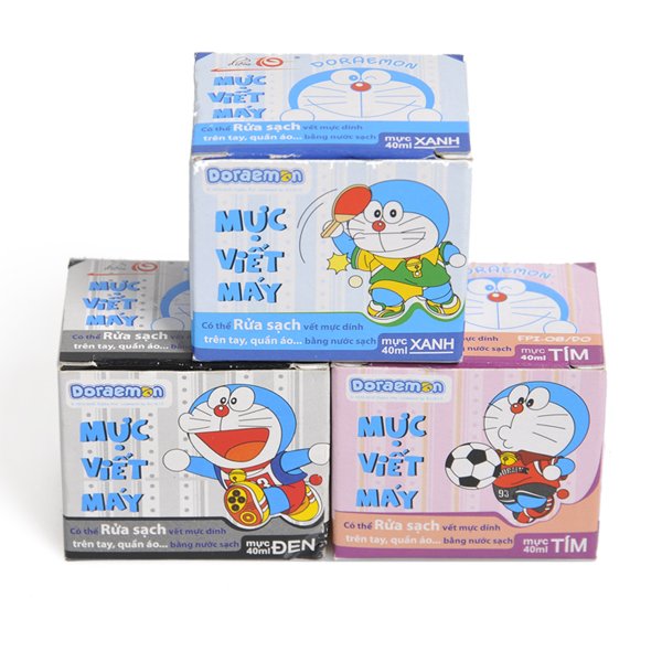 Mực viết máy Thiên Long Doraemon màu tím FPI-08 40ml