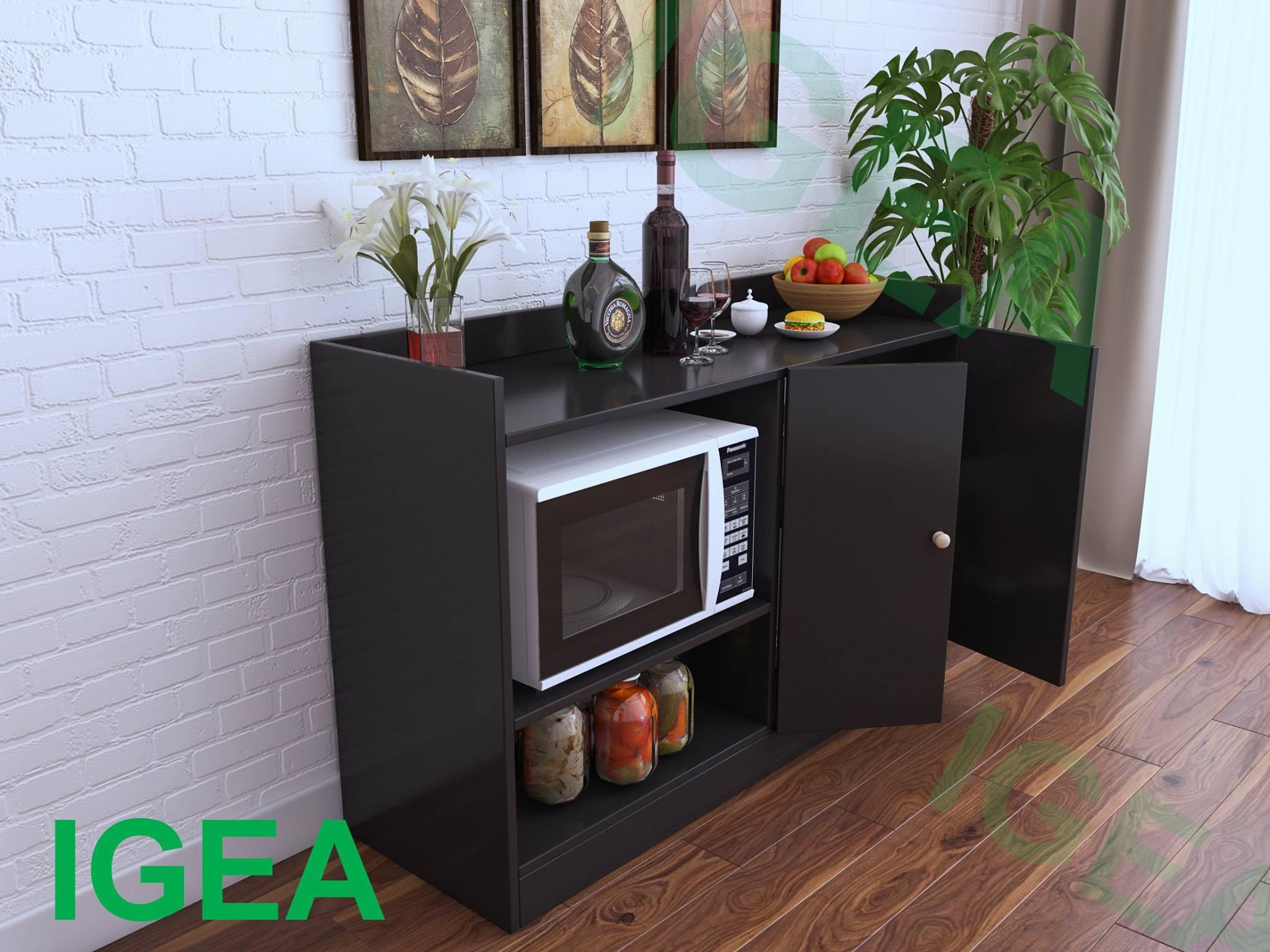 TỦ NHÀ BẾP 2 CÁNH có 3 màu lựa chọn
