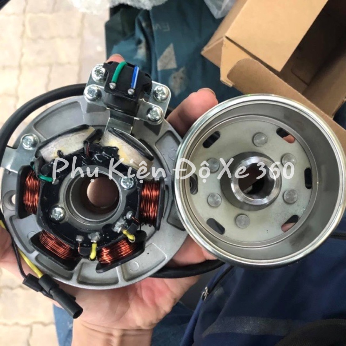 Bộ lửa TAKE siêu nạp cho các dòng xe Wave Dream Cub 67