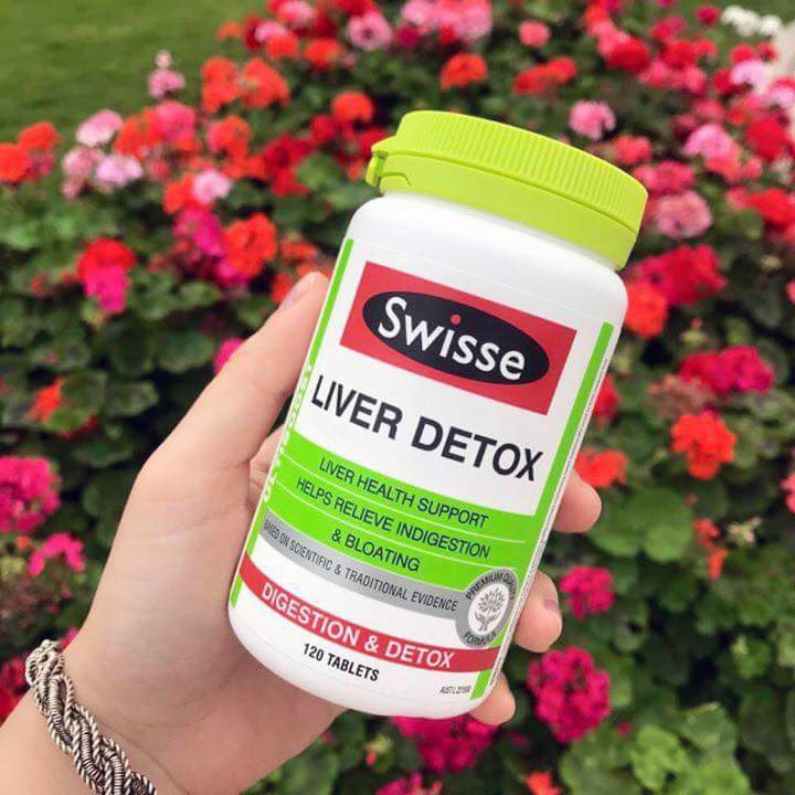 Thải độc gan Úc liver detox Swisse