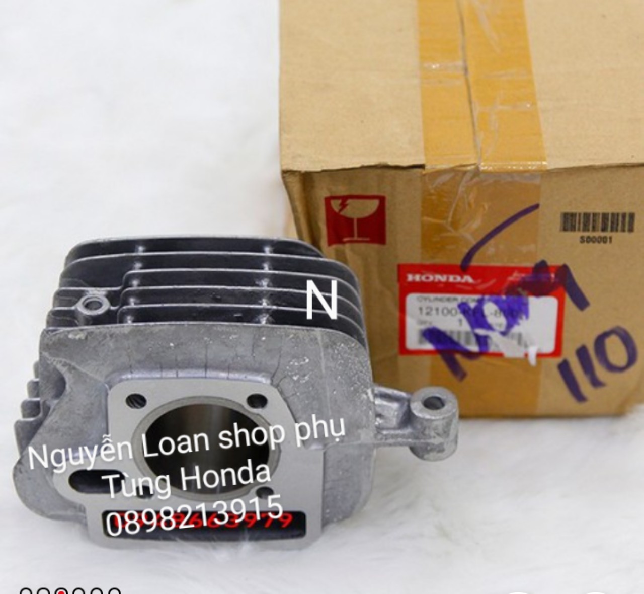 Lòng piston bạc ác full bộ trái STD wave thái 110 chính hãng honda thái lan.