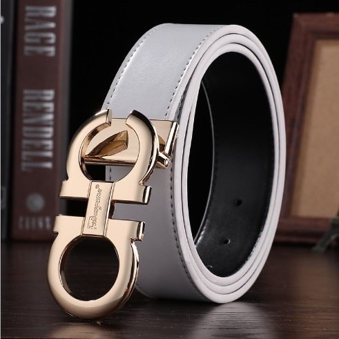Thắt lưng da nam mặt khoá Vàng - phong cách thời trang