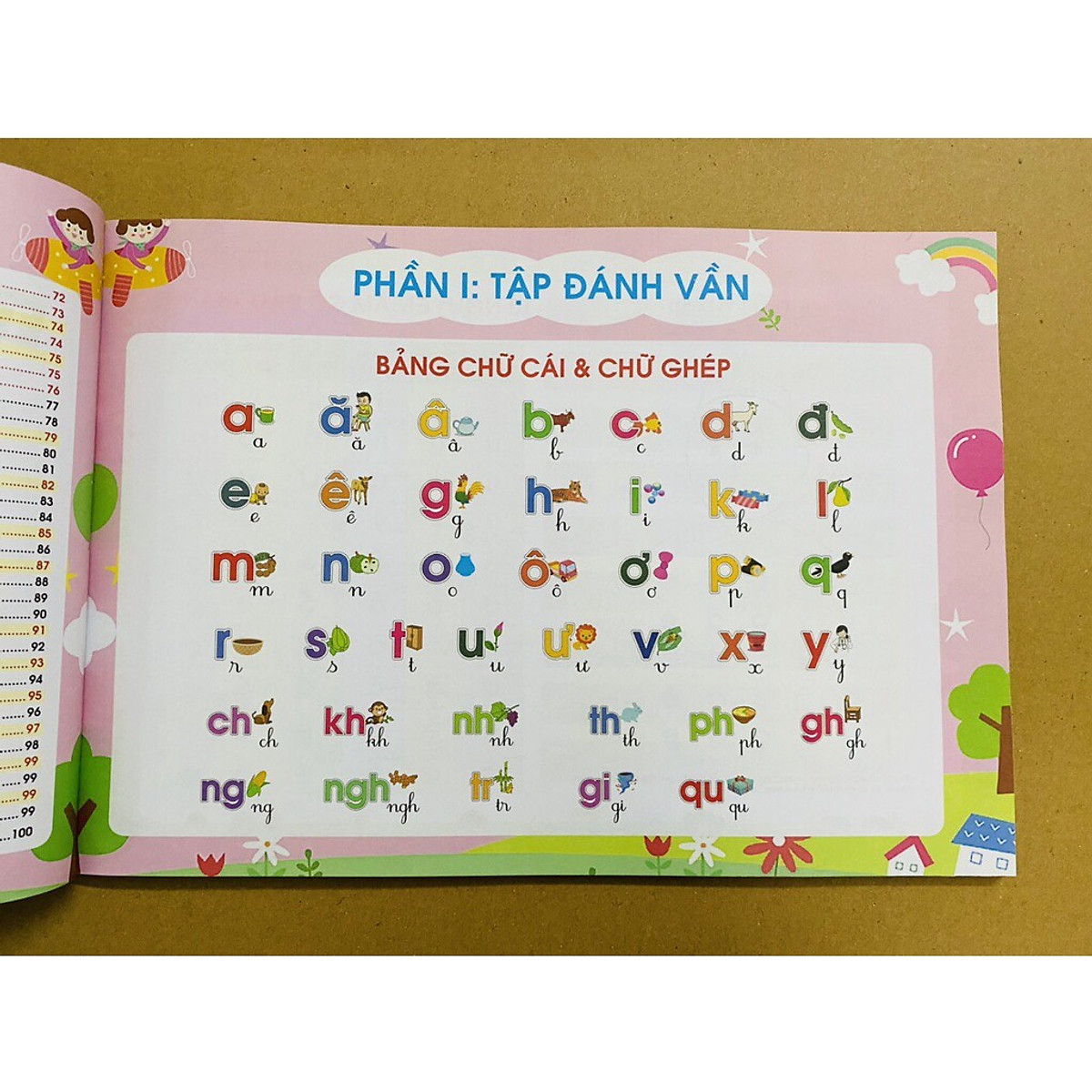 Tập đánh vần 124 tr