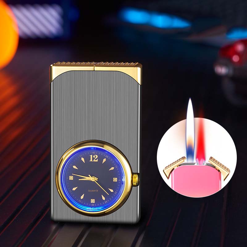 Bật lửa mặt đồng hồ 2 chế độ tia lửa DK8819