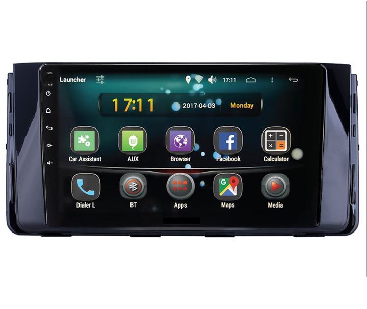 Mặt dưỡng màn hình Android cho xe HUYNDAI SOLATI kèm dây nguồn zin theo xe
