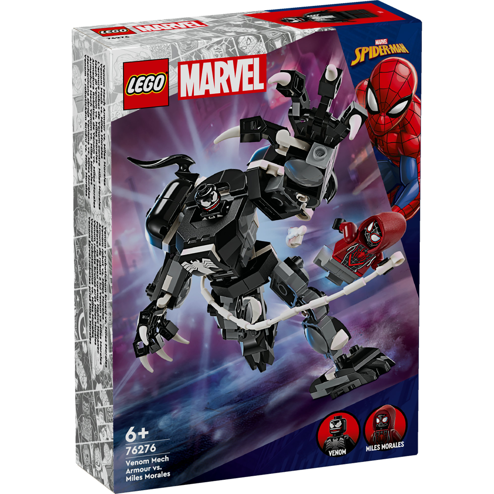 LEGO SUPER HEROES 76276 Đồ chơi lắp ráp Chiến giáp Venom (134 chi tiết)
