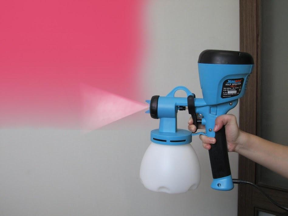[HCM] Máy phun sơn đa dụng Haupon TM-71