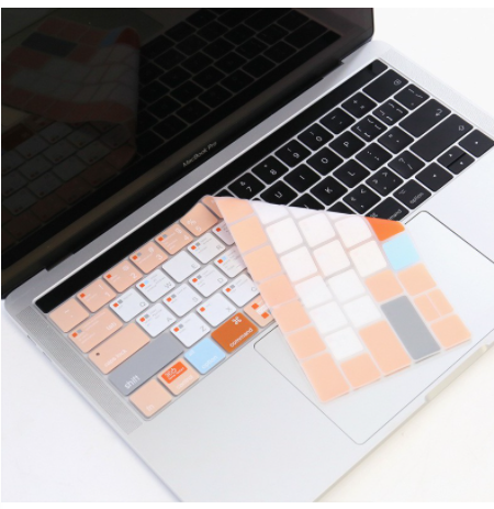 PHỦ BÀN PHÍM JRC ShortCut MÀU CAM CHO MACBOOk