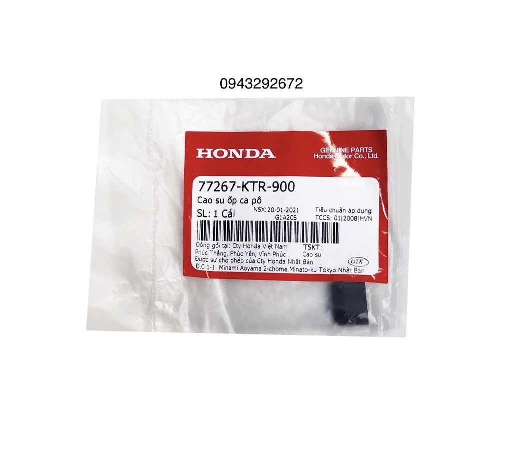 Cao su ốp ca pô winner 150 honda