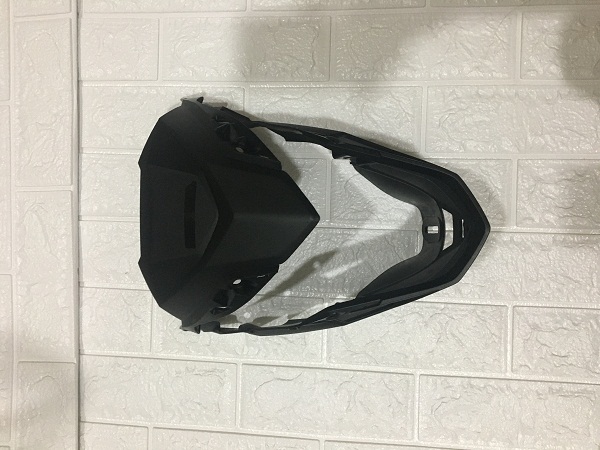 Ốp chóa nhựa đen nhám Sonic
