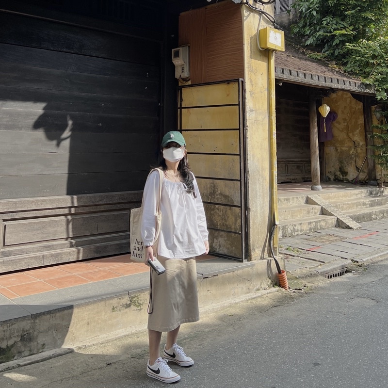 DOB - Chân váy dài cơ bản S03