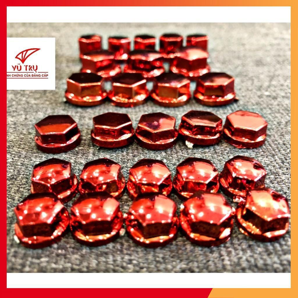 [HCM][GIÁ SĨ ] Bộ nút chụp tán ốc 27 con đủ kích thước màu bạc