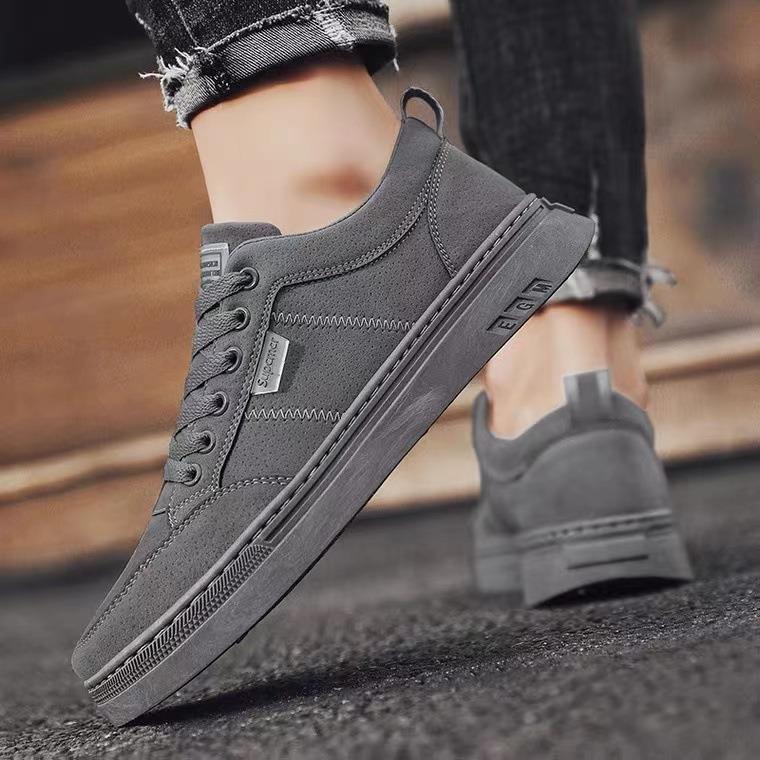 Giày Sneaker Nam, Giày Nam Thấp Cổ Da Lộn - MẪU MỚI NHẤT