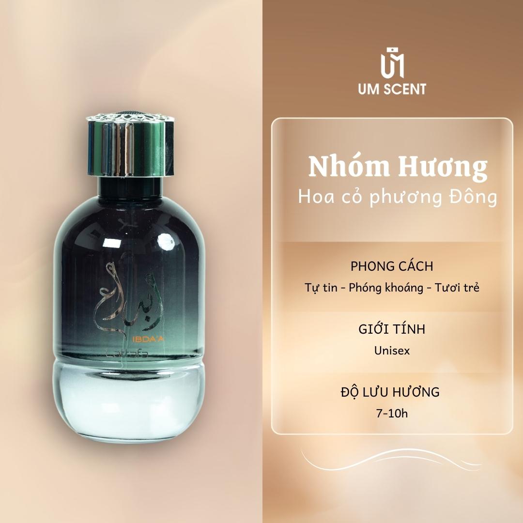 Nước Hoa Unisex Ibda'a 100ml & 10ml